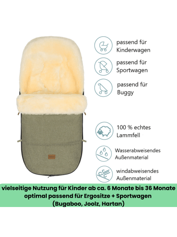fillikid Winterfußsack Makalu Exklusiv in Pistazie