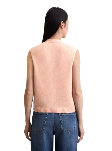 Marc O'Polo Ärmellose Strickweste relaxed in Pastel Rose