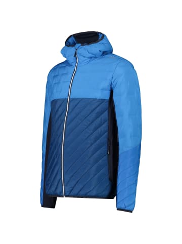 Campagnolo M JACKET HYBRID FIX HOOD in Blau
