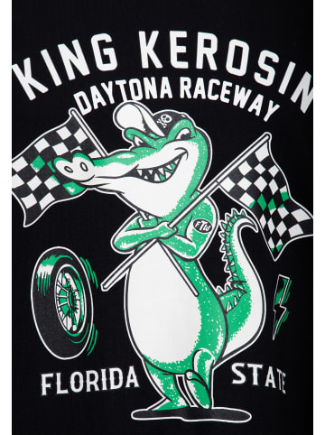 King Kerosin King Kerosin Print T-Shirt Daytona Raceway in schwarz