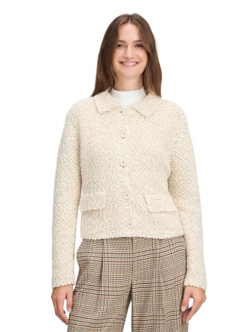 CARTOON Cardigan mit Kragen in Beige