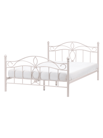 Beliani 2-tlg Doppelbett ANTLIA in Beige