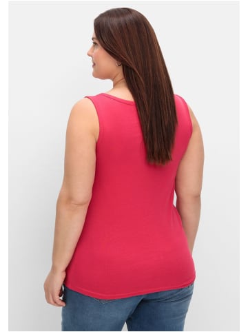 sheego Tanktop in magenta