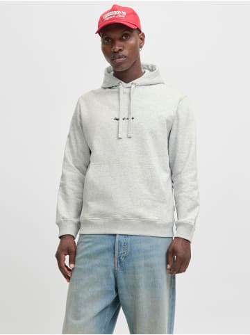 Jack & Jones Kapuzenpullover in White Melange