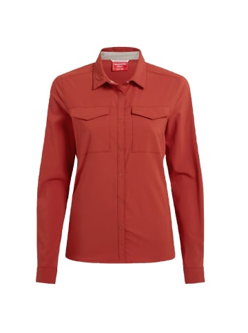Craghoppers Hemd NosiLife PRO Shirt III in rot