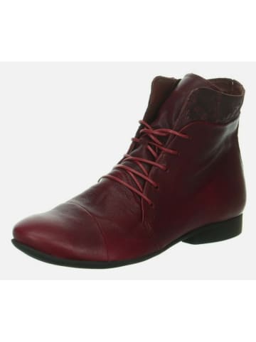 Think! Schnür-Stiefeletten für Damen in weinrot