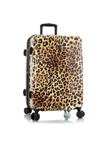 Heys Black Camo 4 Rollen Trolley M 66 cm mit Dehnfalte in brown leopard
