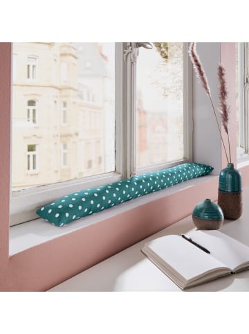 REDBEST Baumwolle Zugluftstopper Orlando in petrol