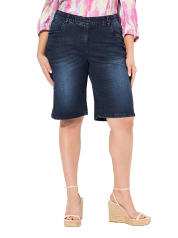 Ulla Popken Jeans in dark blue denim