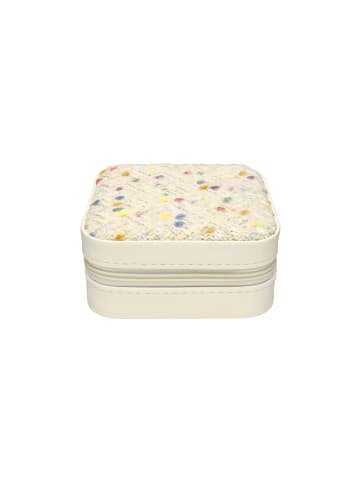 faina Women Jewelry Box in Beige Multicolor