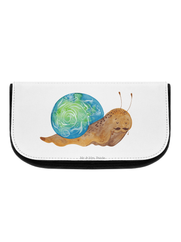 Mr. & Mrs. Panda Schminktasche Schnecke Sir ohne Spruch in Weiß