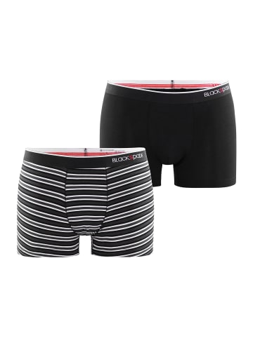 BLACKSPADE Fits perfect Retro Pants Stripes in schwarz Stripes, schwarz Solid