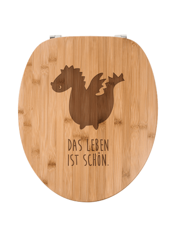 Mr. & Mrs. Panda Klodeckel Drache mit Spruch in Transparent