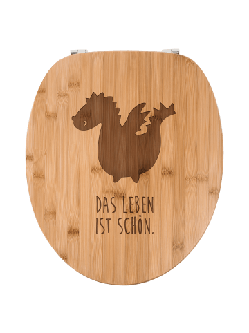 Mr. & Mrs. Panda WC Sitz Drache mit Spruch in Transparent