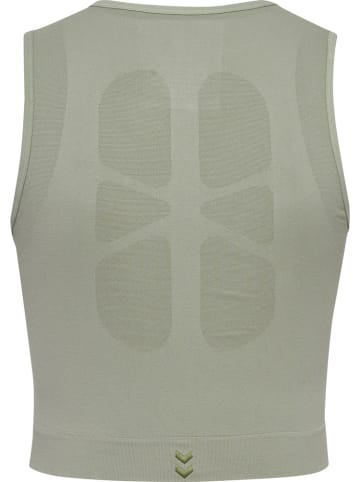 Hummel Sport-BH "Hiit Seamless W Top" in Grün