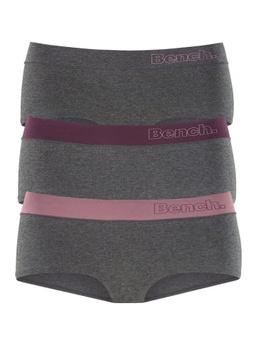 Bench Panty in anthrazit-meliert-rosa