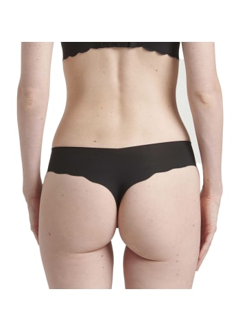 Sloggi String 4er Pack in Schwarz