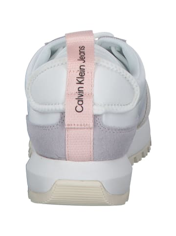 Calvin Klein Schnürschuhe in white/creamy