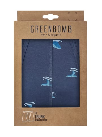 GreenBomb Trunk Animal Whale Tail in Mix