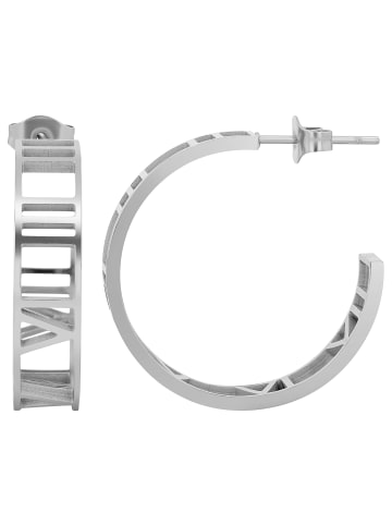 Adeliás Damen Ohrringe aus Edelstahl in silber