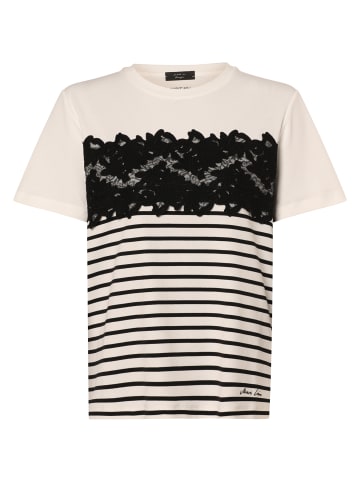 MARC CAIN COLLECTIONS T-Shirt in weiß schwarz