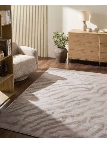 Beliani Kurzflor EGIL in Beige - (W) 160 x (L) 230 cm