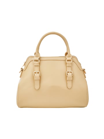 Usha Damen Handtasche in Dunkelbeige