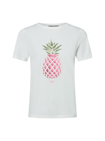 comma T-Shirt in weiß