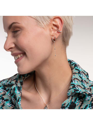 Thomas Sabo Creole in silber, weiß