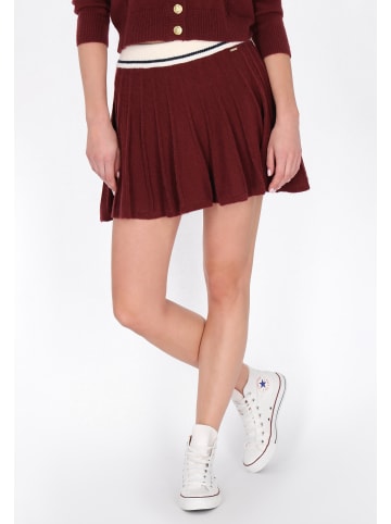 DreiMaster Women Skirt in wine red navy offwhite