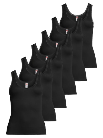 Conta Unterhemd / Top Modal in Schwarz