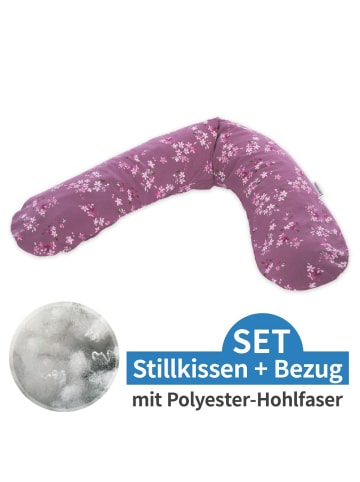 Theraline Stillkissen Das Original mit Polyesterhohlfaser-Füllung in lila,motiv