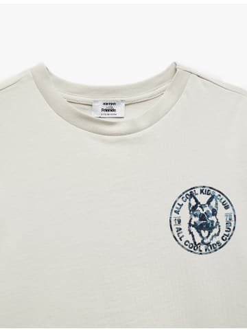 KOTON TSHIRT SS in Grau