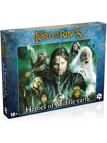 Winning Moves Herr der Ringe -  Puzzle »Heroes of Middle-Earth« 1000 Teile in bunt