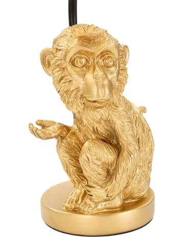 Mauro Ferretti Tischleuchte aus goldenem Kunstharz, Ø 20 x 51,5 cm