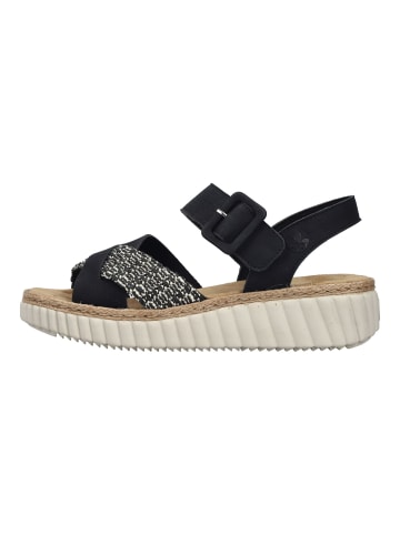 rieker Sandalen in Schwarz