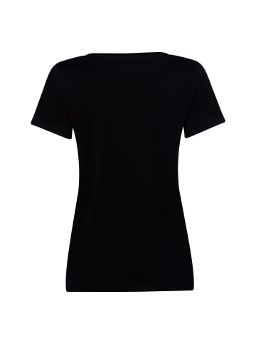 s.Oliver T-Shirt in schwarz ecru