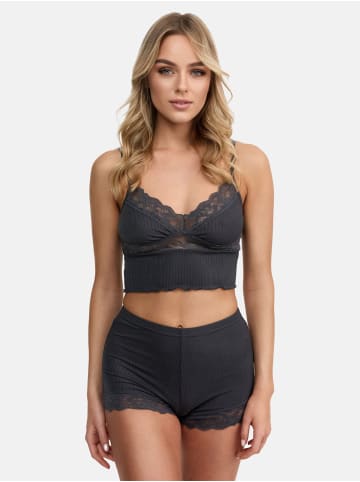 Tazzio Nachtwäsche-Set "F921" - in Anthrazit