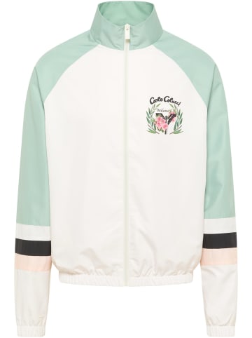 Carlo Colucci Sweatjacke Eheim in Weiß