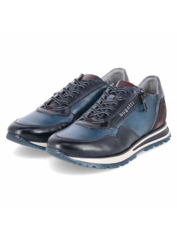 Bugatti Schnürhalbschuh in blau