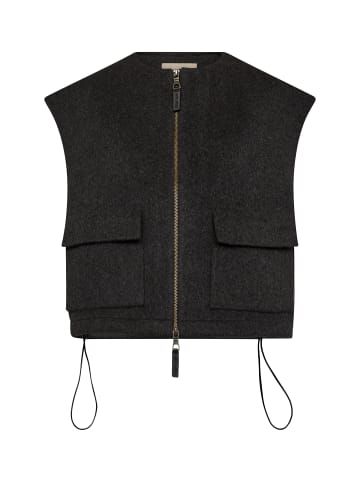 Mos Mosh Elise Loisa Wool Vest in Phantom