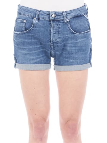 Replay Short ANYTA regular/straight in Blau