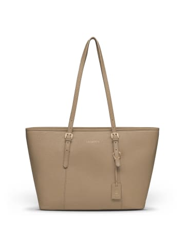 Lazarotti Bologna Leather Shopper Tasche Leder 35 cm in sand