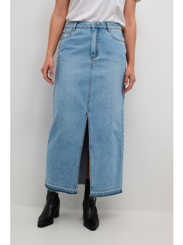 Kaffe Denimrock KAmargot Regular fit in Washed Blue Denim