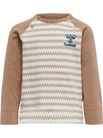 Hummel Hummel Druckknopf T-Shirt Raglanärmel Hmldesmond Jungen in BEAVER FUR