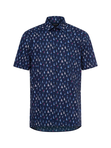 Andrew James Businesshemd in marine mehrfarbig - 0004