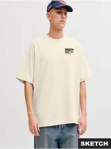 Jack & Jones T-shirt in Antique White