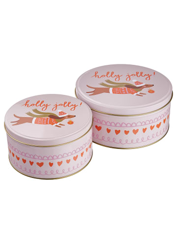 Butlers Keksdose COOKIE JAR Dackel in Pink