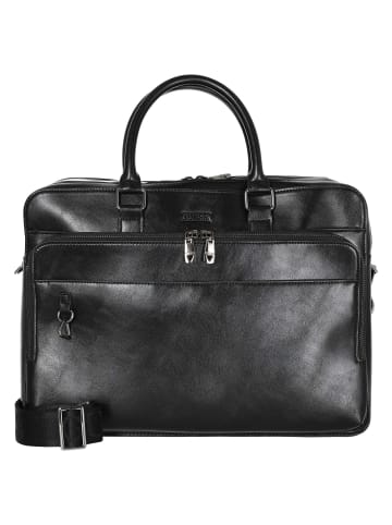 Guess Boston - Laptoptasche 38 cm (black) in schwarz