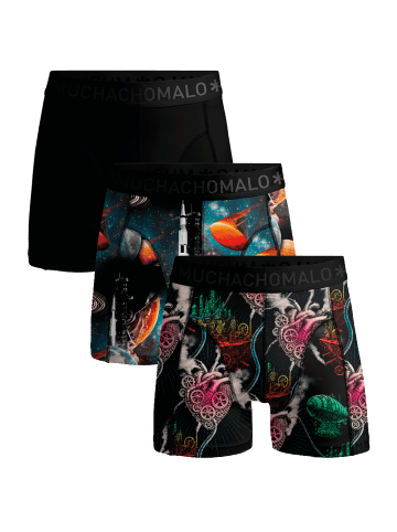 Muchachomalo 3er-Set: Boxershort in Mehrfarbig - für Kinder